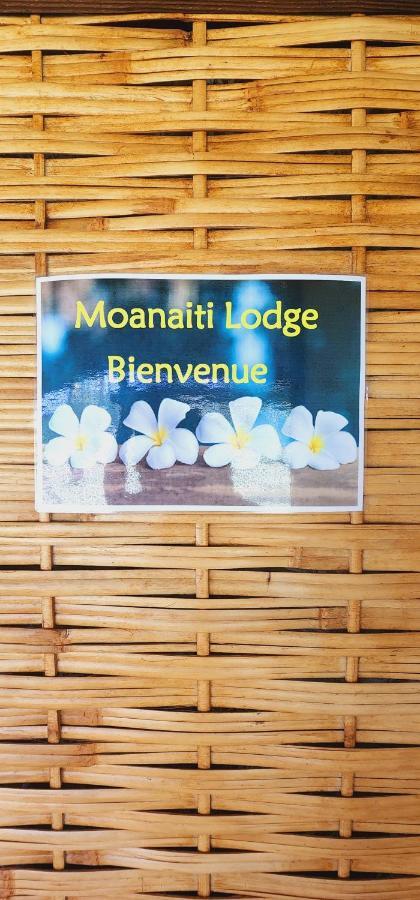 Moanaiti Lodge Maeva Eksteriør bilde