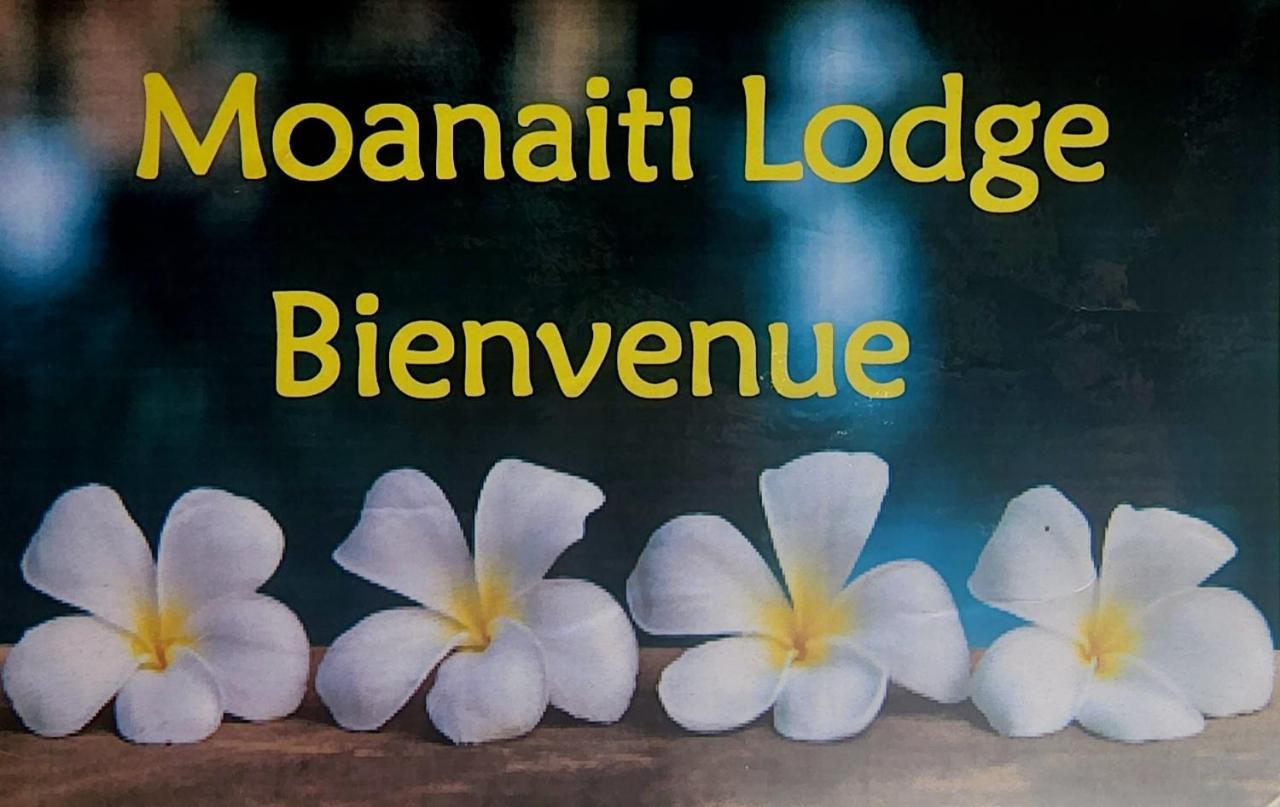 Moanaiti Lodge Maeva Eksteriør bilde